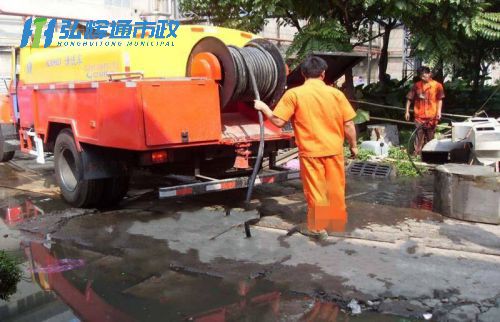 无锡滨湖区荣巷下水道清洗